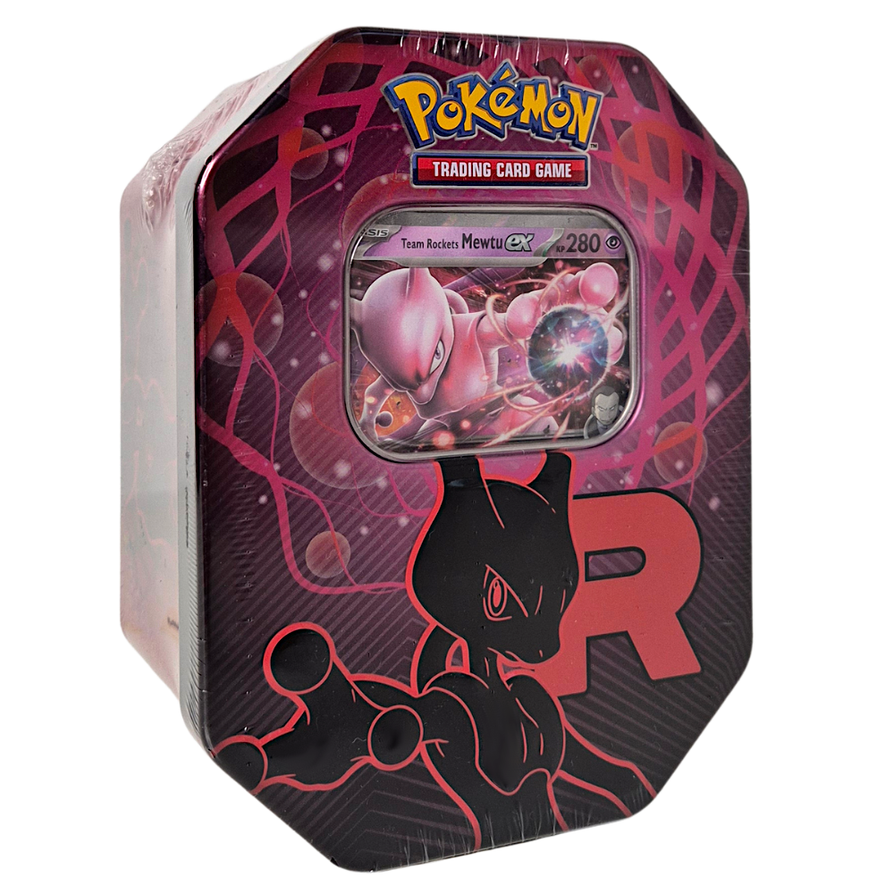 Team Rockets Mewtu ex Tin Box