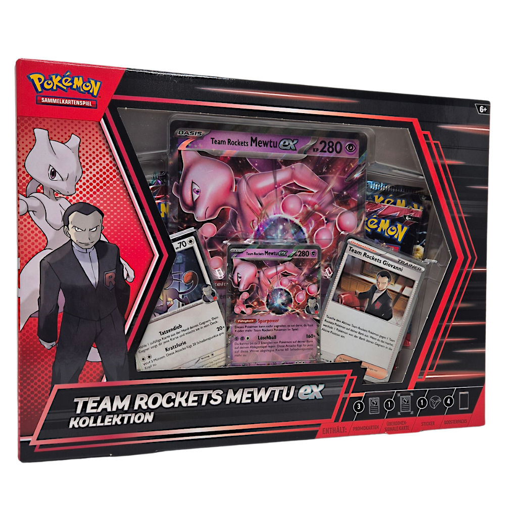 Team Rockets Mewtu-ex Kollektion