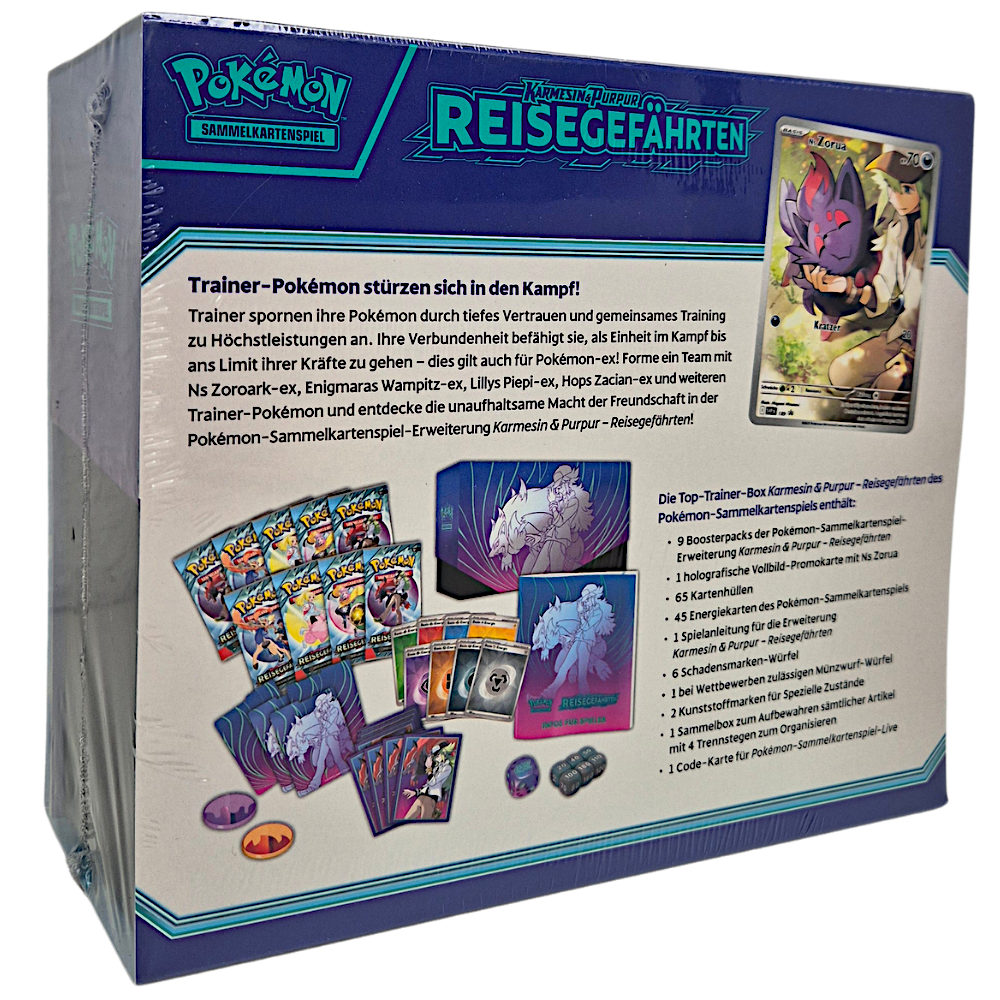 Top-Trainer-Box Reisegefährten