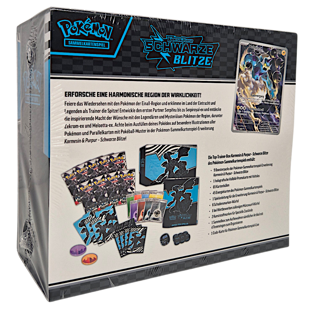Top-Trainer-Box Schwarze Blitze