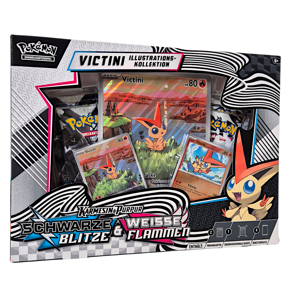 Schwarze Blitze & Weiße Flammen Unova Victini Kollektion